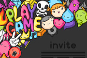 Game kawaii invites. 