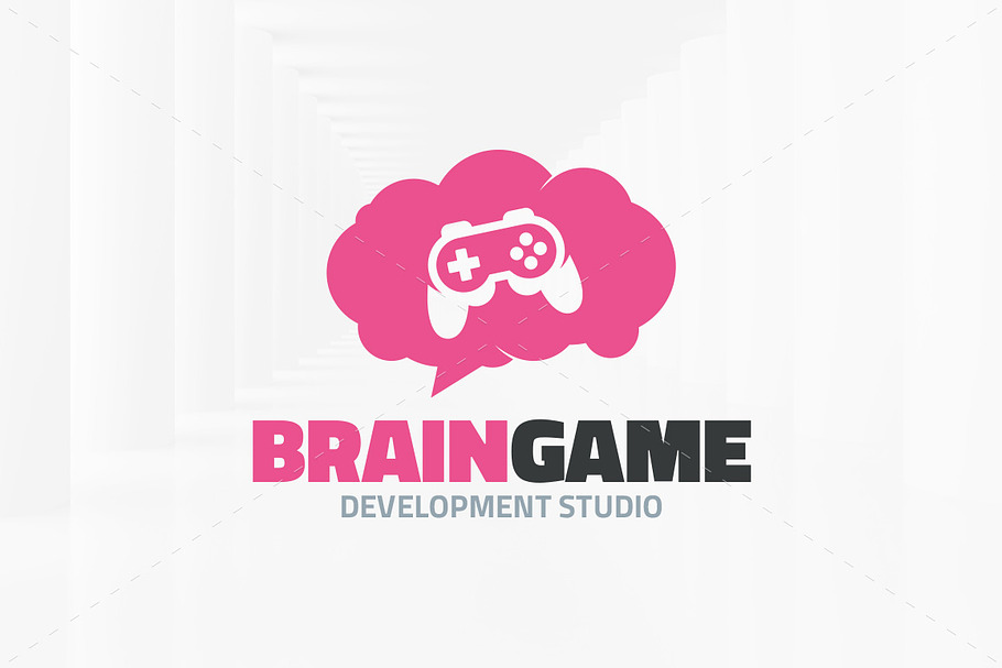 Brain Game Logo Template in Logo Templates - product preview 8