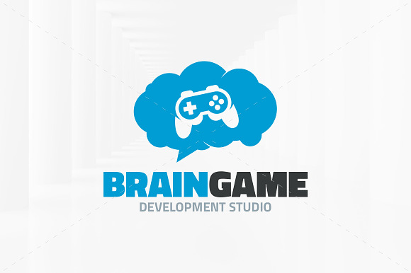 Brain Game Logo Template in Logo Templates - product preview 1