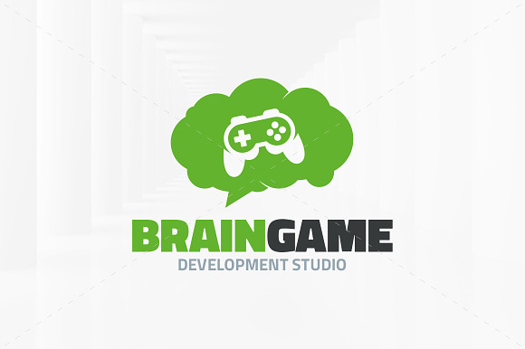 Brain Game Logo Template in Logo Templates - product preview 2