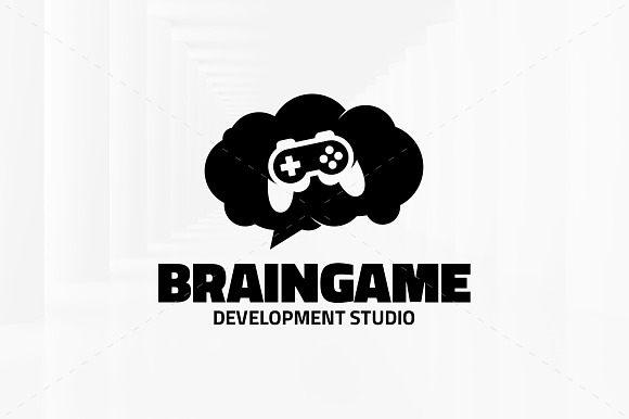 Brain Game Logo Template in Logo Templates - product preview 4