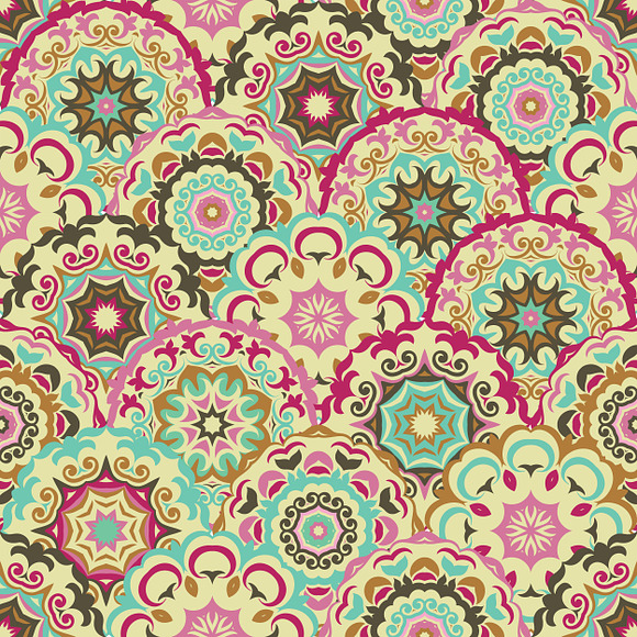 Seamless abstract pattern of circles in Patterns - product preview 2