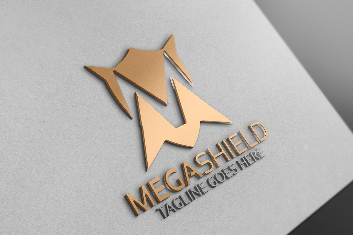 Mega Shield Logo in Logo Templates - product preview 8