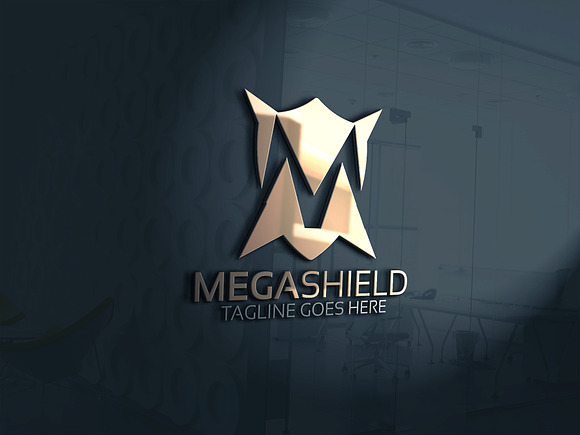 Mega Shield Logo in Logo Templates - product preview 2