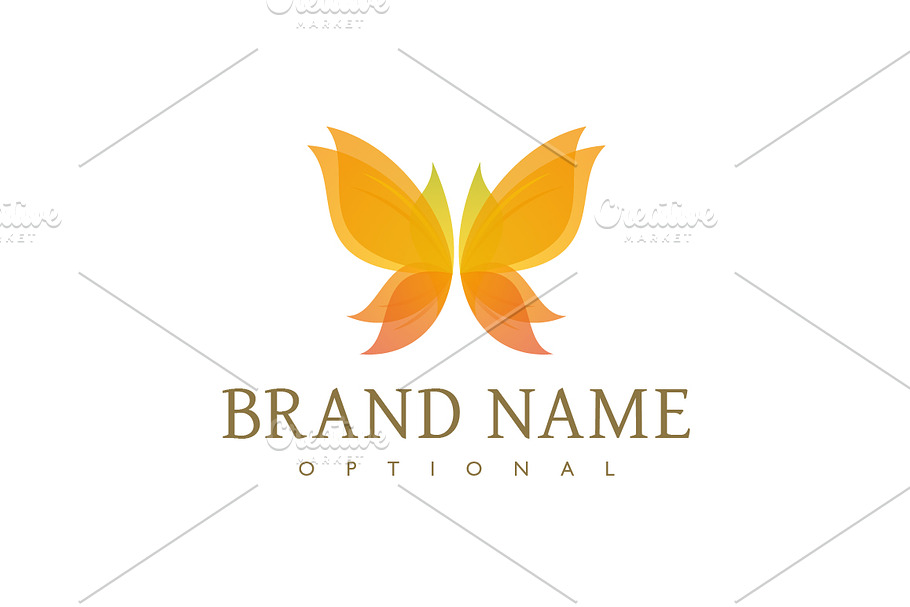 Autumn Butterfly Logo in Logo Templates - product preview 8