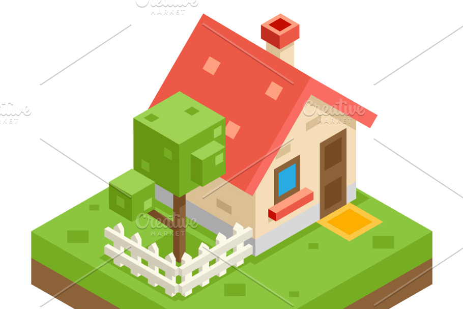 House Building in Illustrations - product preview 8