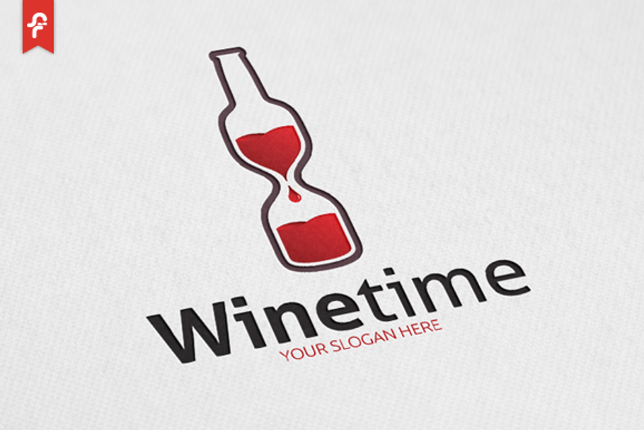 Wine Time Logo in Logo Templates - product preview 8