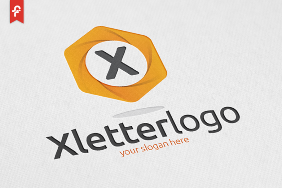 X Letter Logo in Logo Templates - product preview 8