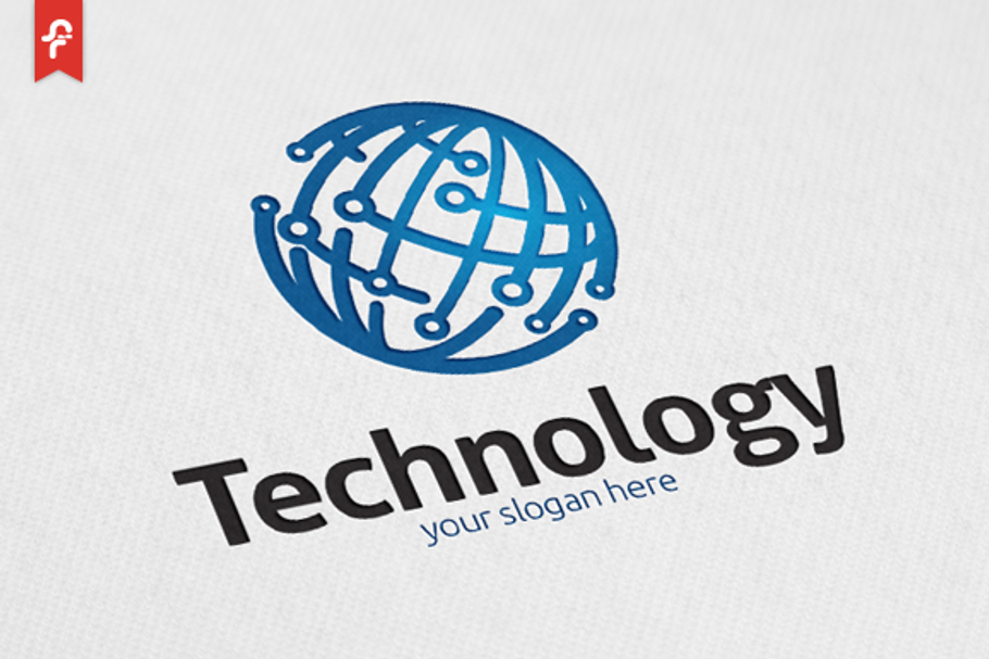 Technology Logo in Logo Templates - product preview 8