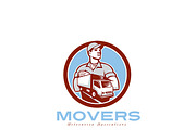 Movers Relocation Specialist Logo