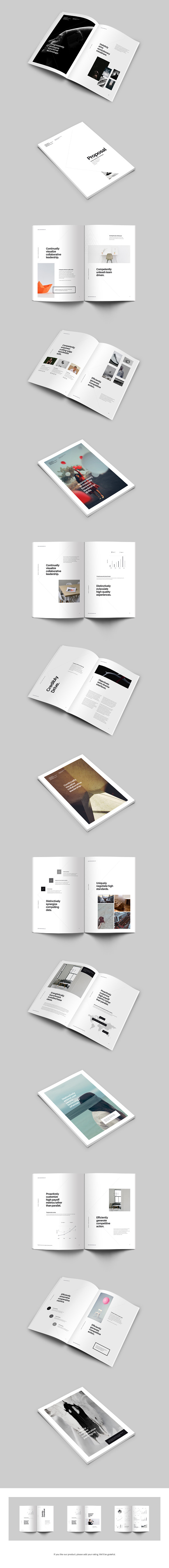 Proposal Vertical Keynote Template in Keynote Templates - product preview 1