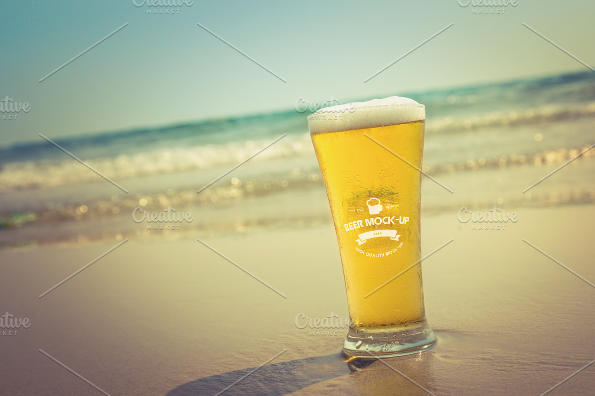 Beer Logo Mock-up #22 in Product Mockups - product preview 8