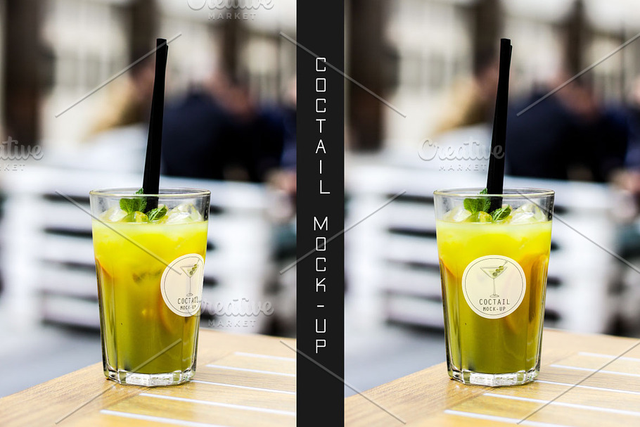 Coctail Logo Mock-up #4 in Product Mockups - product preview 8