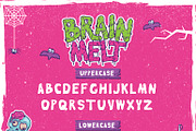 Brain Melt Layered Typeface