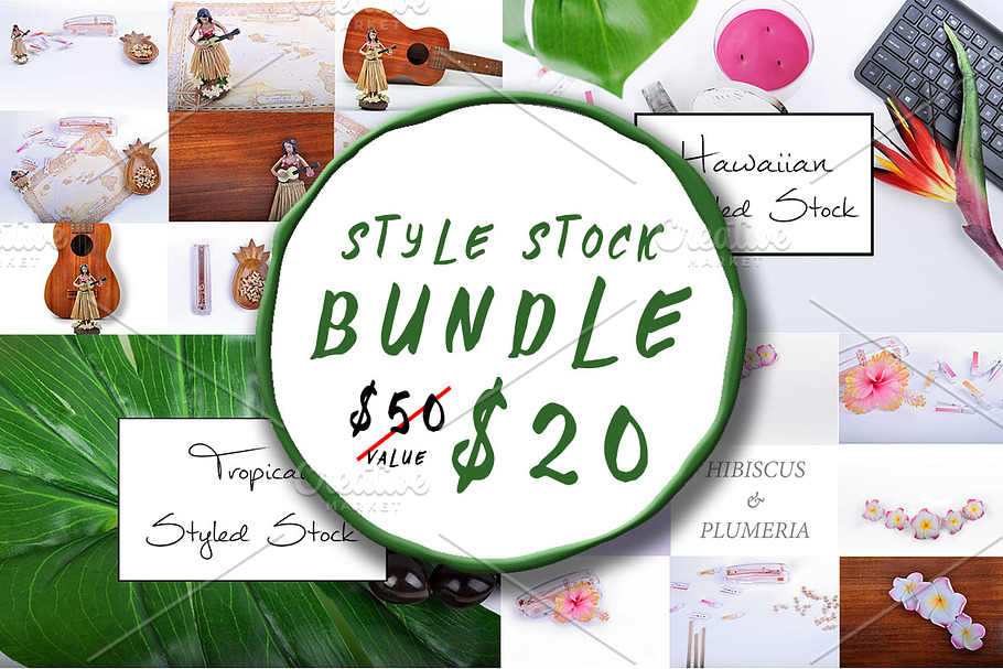 STYLED STOCK BUNDLE - HAWAIIAN in Product Mockups - product preview 8
