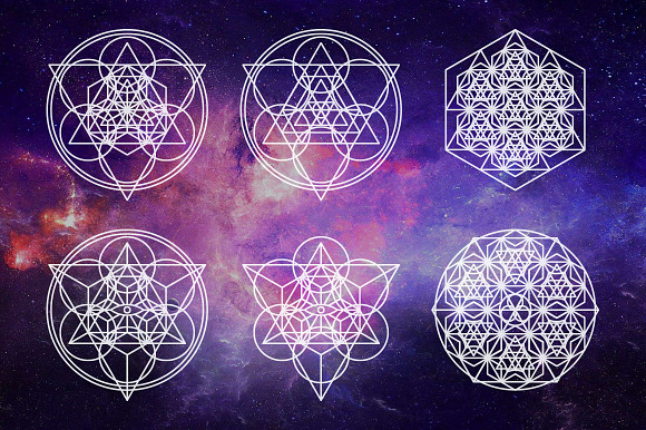 Esoteric Sacred Geometry Collection in Illustrations - product preview 3