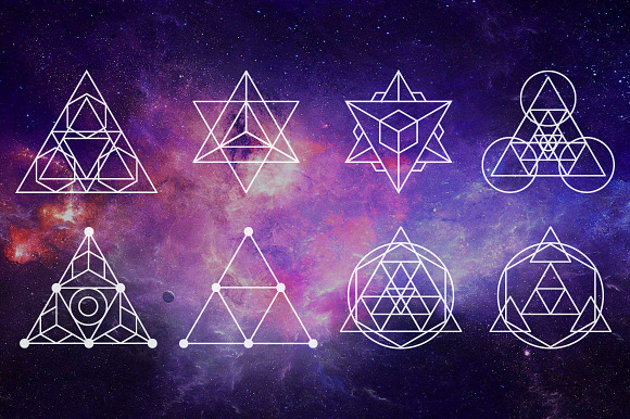 Esoteric Sacred Geometry Collection in Illustrations - product preview 6