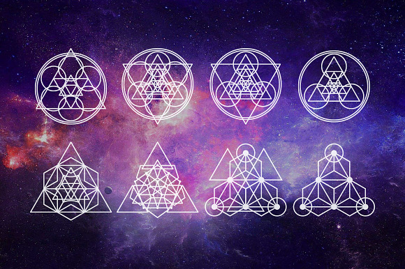 Esoteric Sacred Geometry Collection in Illustrations - product preview 7