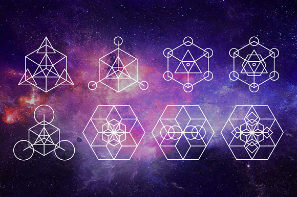 Esoteric Sacred Geometry Collection in Illustrations - product preview 9