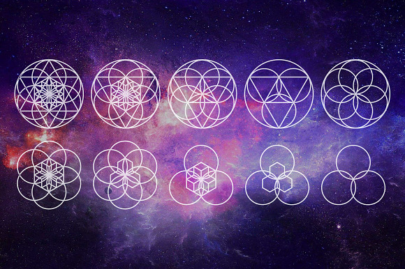 Esoteric Sacred Geometry Collection in Illustrations - product preview 10