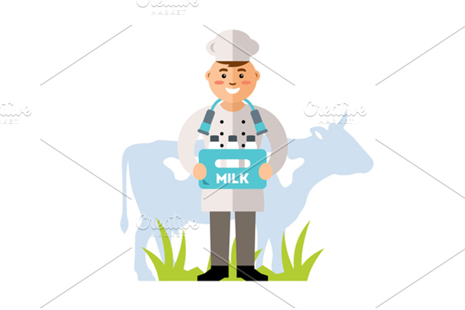 Happy Milkman in Illustrations - product preview 8