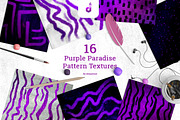 Purple Paradise Pattern Textures