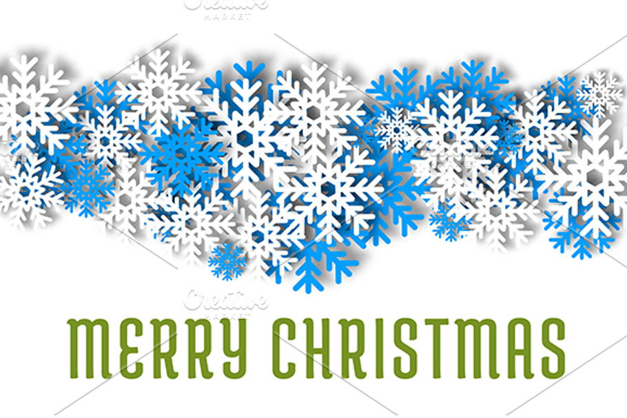 Merry Christmas greeting card in Graphics - product preview 8