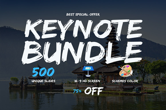 Super Presentation Bundle in Keynote Templates - product preview 2