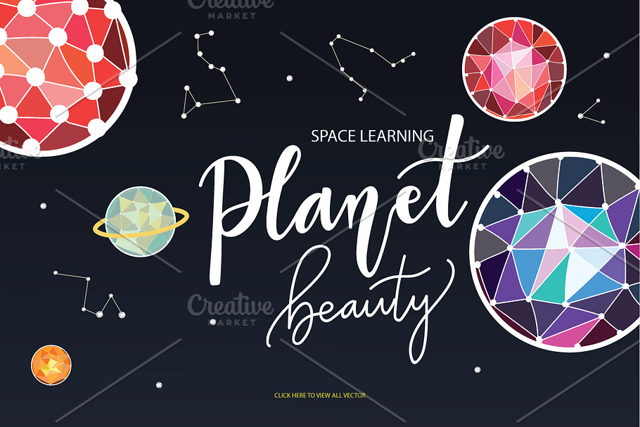 SPACE LEARNING PLANET BEAUTY
