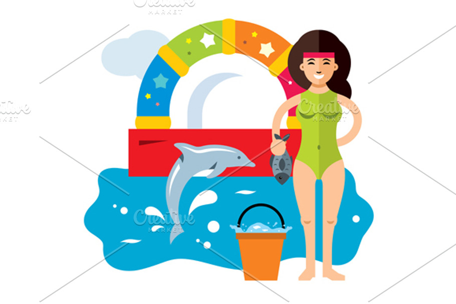 Dolphinarium in Illustrations - product preview 8