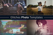 Glitches Photo Templates