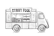 Food truck poster