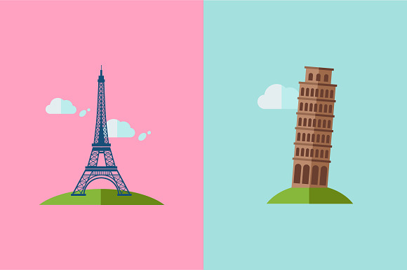 National Sights and Landmarks in Illustrations - product preview 2