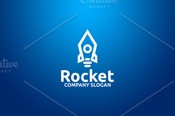 Rocket in Logo Templates - product preview 1