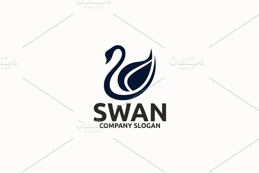 Swan in Logo Templates - product preview 8