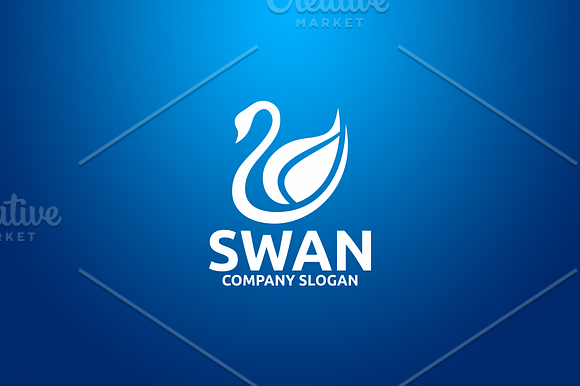 Swan in Logo Templates - product preview 1
