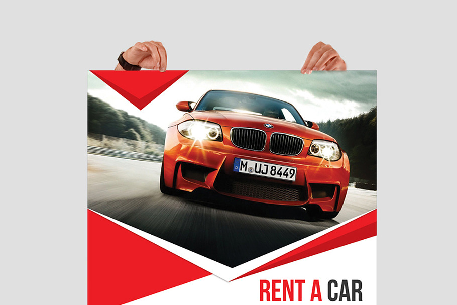 Rent A Car Flyer