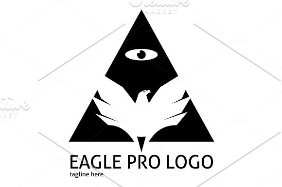 Eagle Pro Logo in Logo Templates - product preview 4