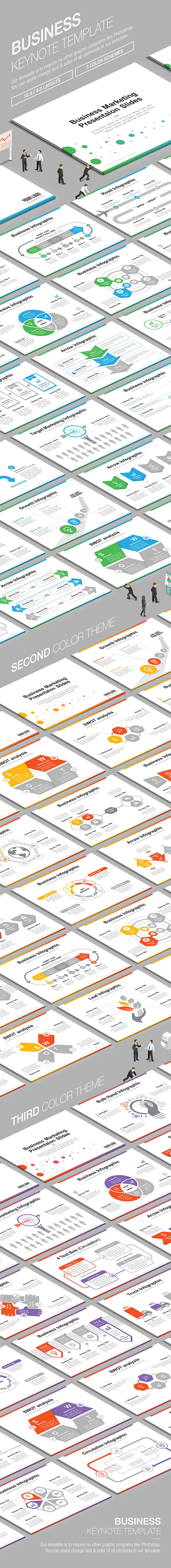 Business Keynote Template vol.4 in Keynote Templates - product preview 3