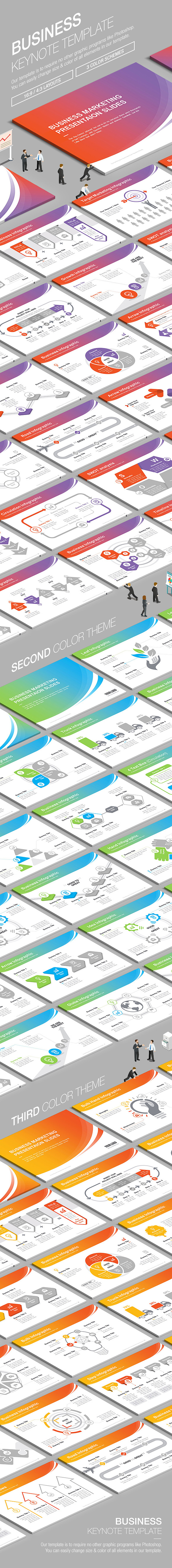 Business Keynote Template vol.1 in Keynote Templates - product preview 3