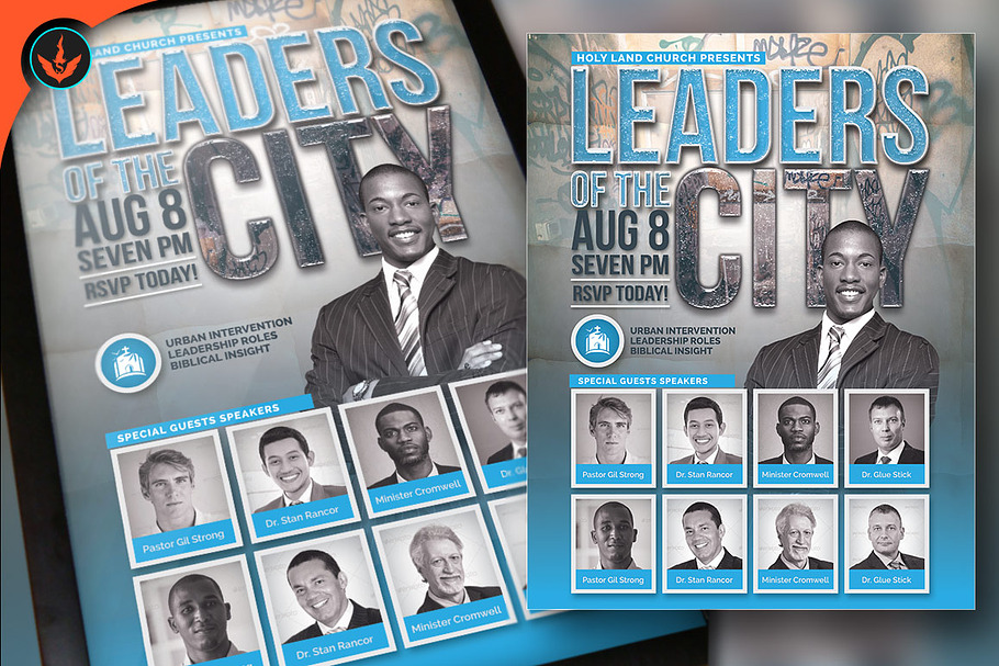 Leaders of the City Flyer Template