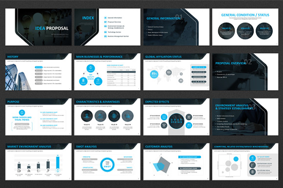 IDEA Presentation Strategy in PowerPoint Templates - product preview 1