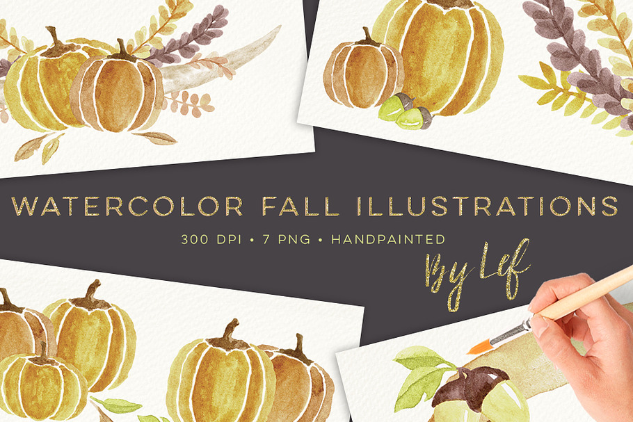 Fall Clipart Illustrations Autumn
