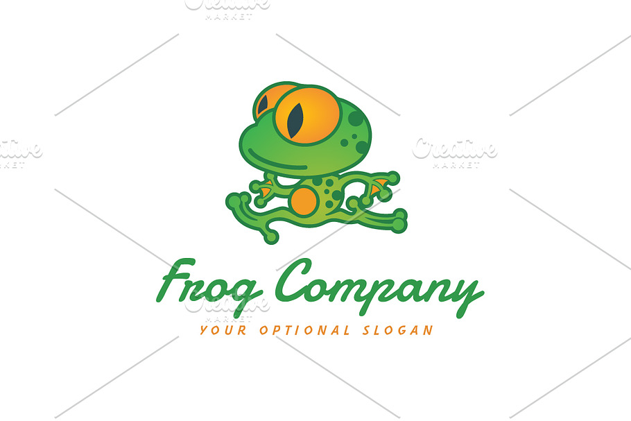 Running Frogman Logo