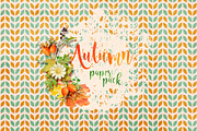 Autumn Digital Paper Pack