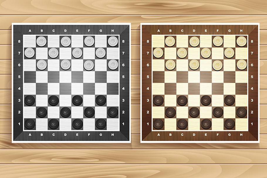 Vector set of chess boards in Graphics - product preview 8
