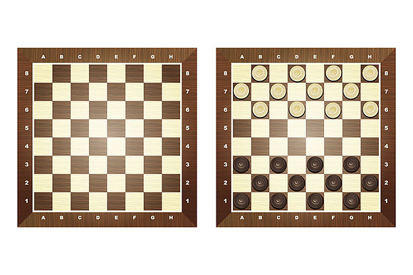 Vector set of chess boards in Graphics - product preview 11