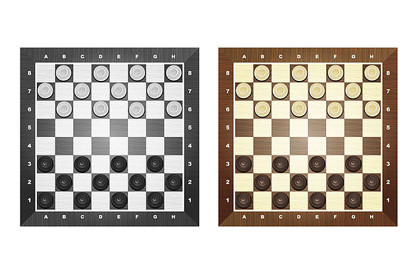 Vector set of chess boards in Graphics - product preview 12