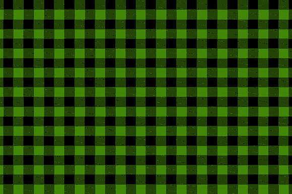 4 seamless tartan patterns. Green. in Graphics - product preview 4