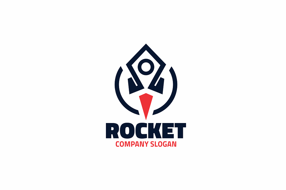 Rocket in Logo Templates - product preview 8